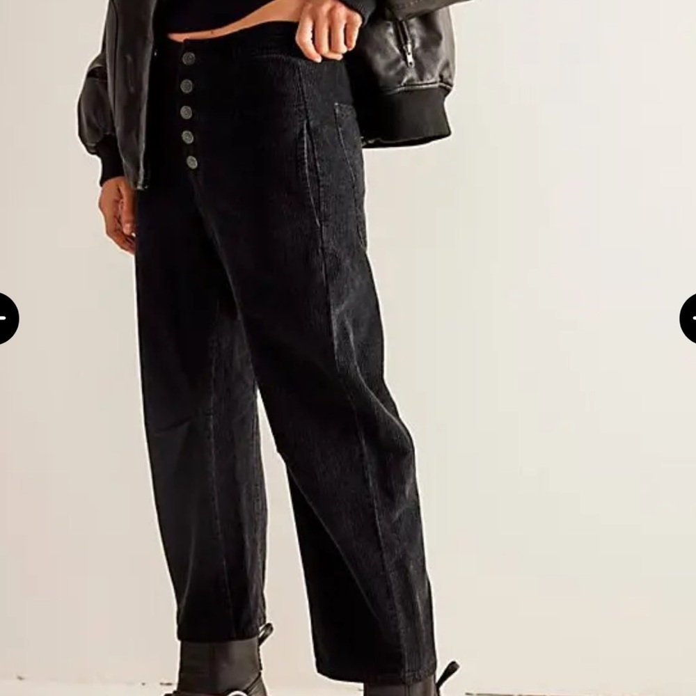 We The Free Black Wide Leg Pants